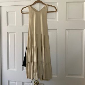Urban Outfitters Flowy Mustard Colored Dress